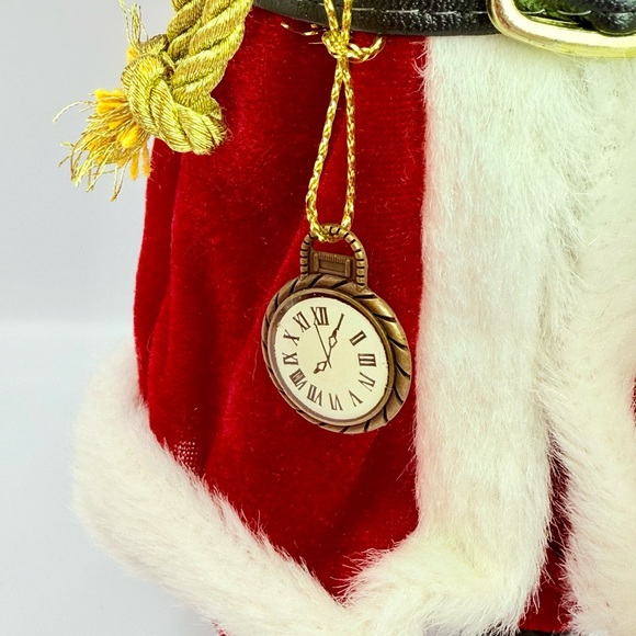 Ashland Santa Claus Figurine w/Good List & Gift Bag Collectible Christmas Decor - Picture 3 of 5